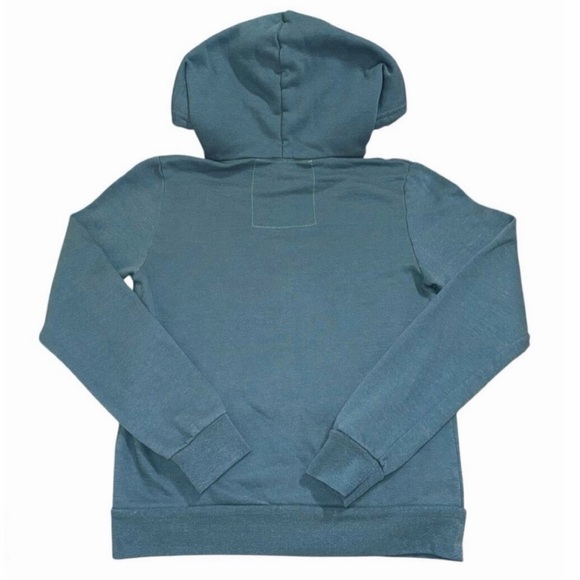 Aviator Nation Teal Rainbow full zip hoodie RARE! - Picture 5 of 11